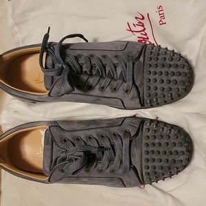 christian Louboutin men spikes sneakers
